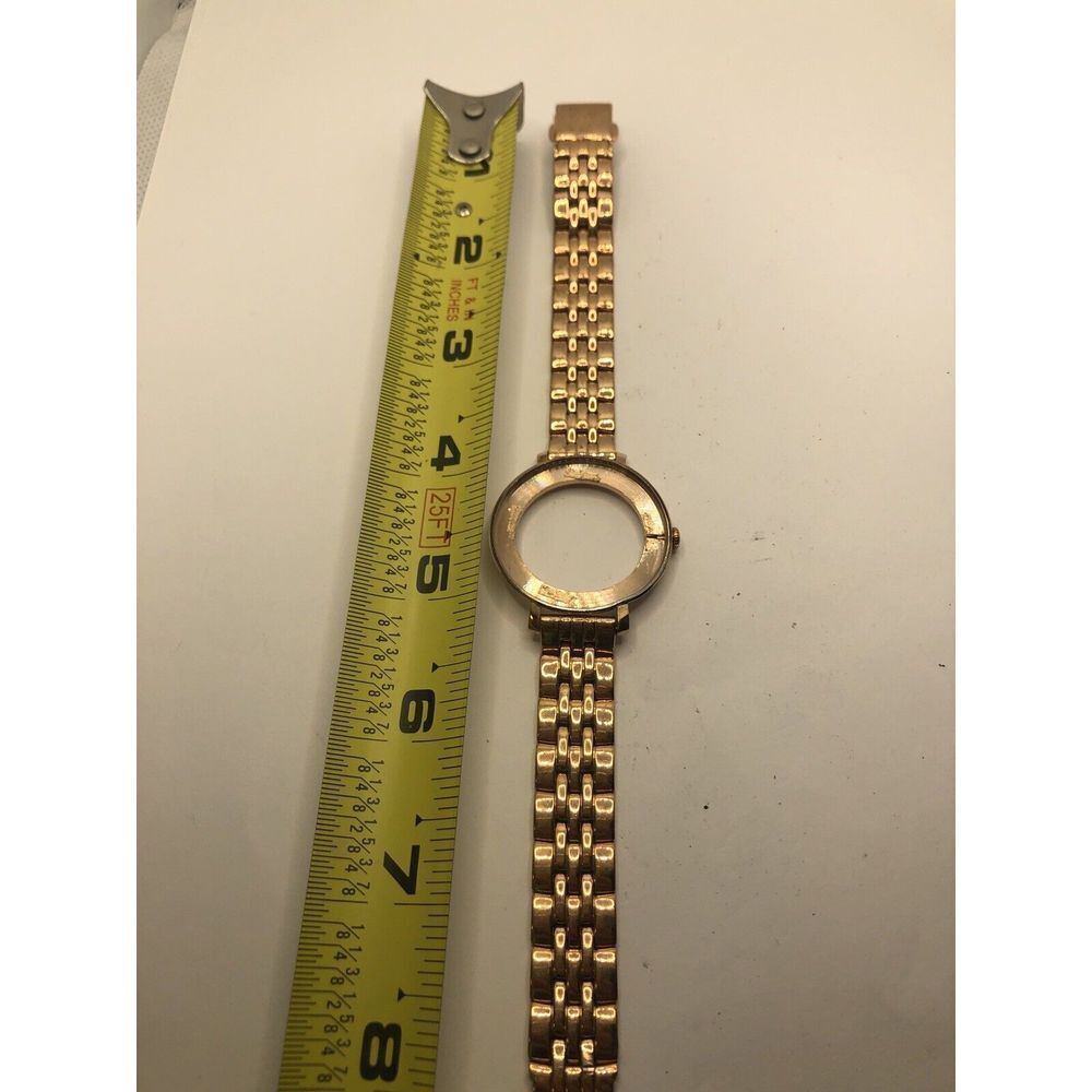 Fossil Watch Parts Case 36mm Band 14mm clasp No Crystal Rose Gold Tone GY289